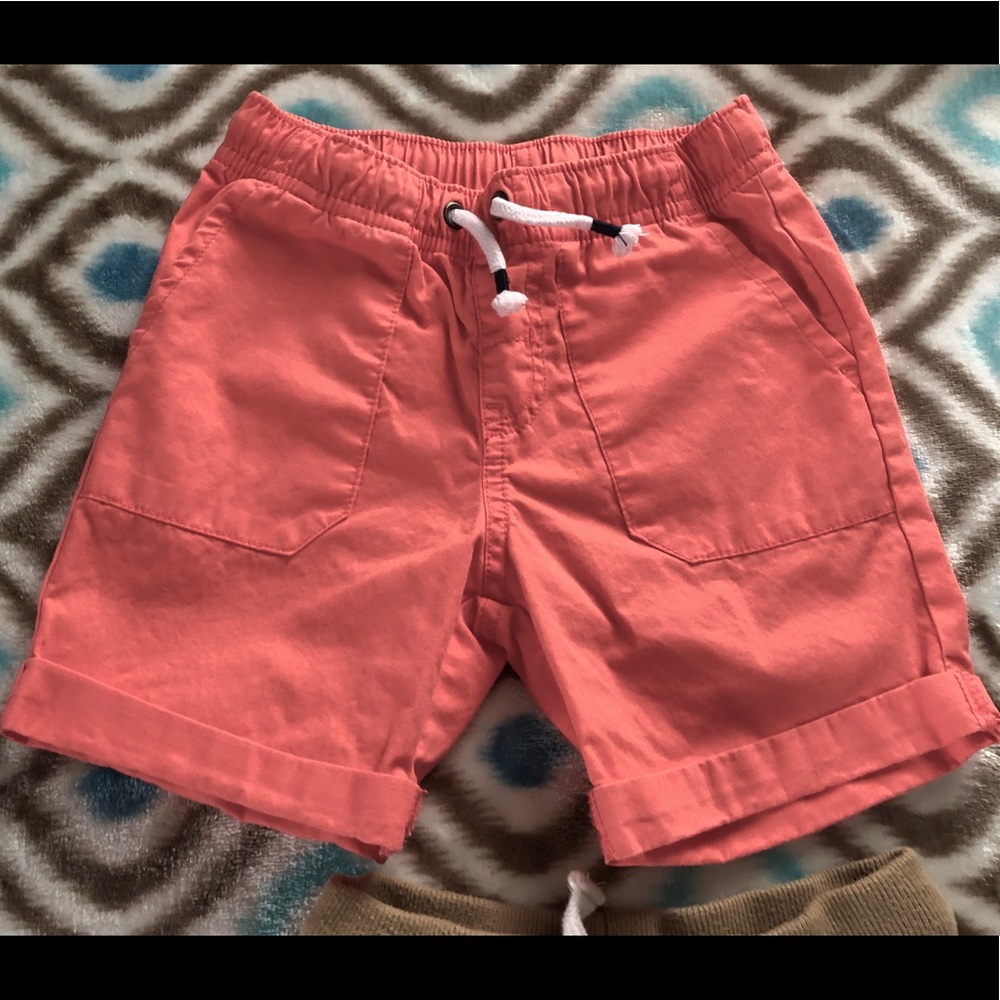Cat & Jack 3T shorts, adjust.waist, cuffs, pockets